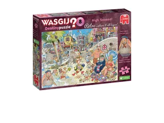 Puzzel Wasgij Retro Destiny 8 Hoogseizoen! 1000 stukjes - 2