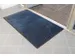 schoonloopmat,HxLxB 9x850x600mm,moeilijk ontvlambaar,nylon,zwart/blauw