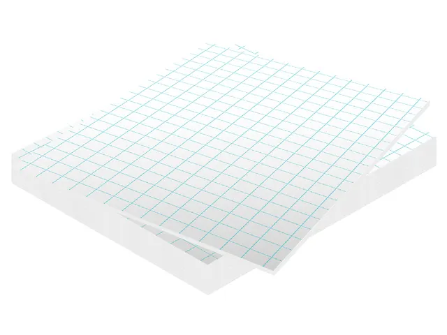 Panneau Mousse Kangaro 70x100cm 3mm Auto-adhésif Blanc 10 pièces