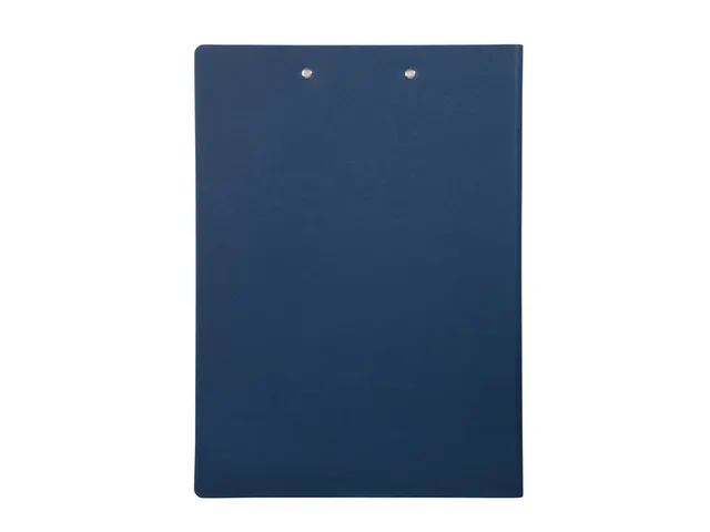 Klembordmap MAULbalance A4 versterkt karton rug 8mm blauw