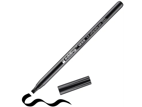 Kalligrafiepen edding 1255 zwart 5.0mm