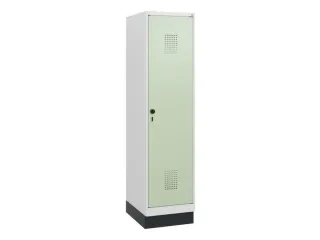 schoollocker,HxBxD 1630x400x500mm,1vak,vak B 400mm,draaigrendel,sokkel - 2