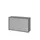 jaloeziedeurkast,HxBxD 748x1200x400mm,1xhouten vloer,2 OH,romp grafiet