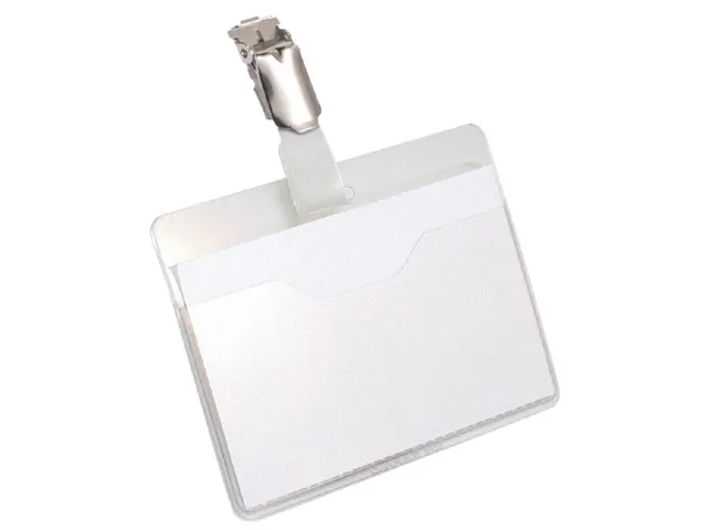 Badge Durable 8106 Met Clip 60x90mm
