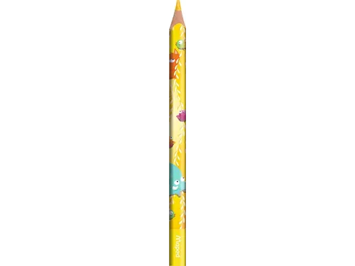 Kleurpotlood Maped Jungle Fever jumbo set à 12 kleuren