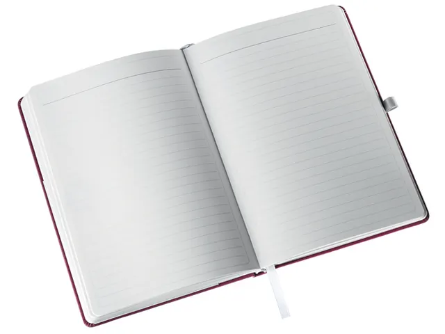 Carnet de notes Leitz Style A5 ligné 160 pages 100g rouge
