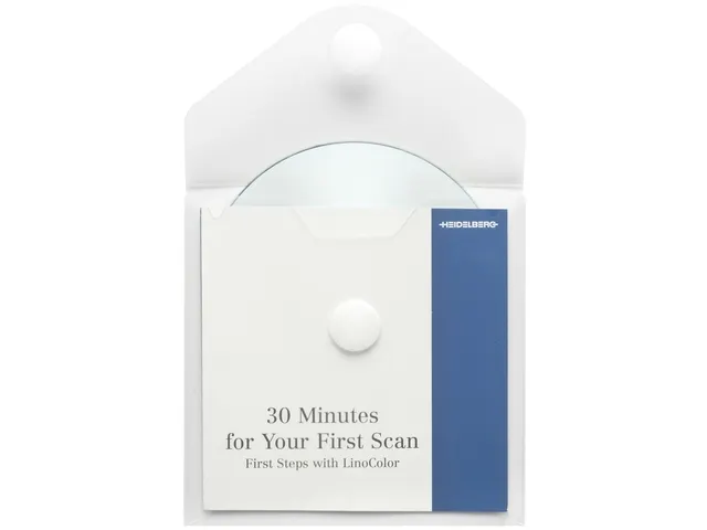 CD-hoes transparant 135x135mm met klittenbandsluiting