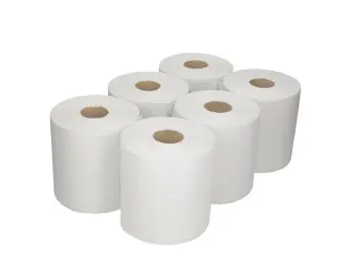 Blanco Centerfeed Poetspapier 1-laags wit 270m/18cm Doos 6 rol/771 vel - 2