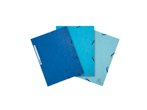 Pk3 Elastomap glansk art.3klep A4 Oceaan