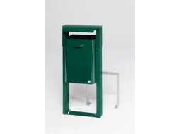 Afvalbak 40 Liter Om In Te Betonneren Dak Mosgroen