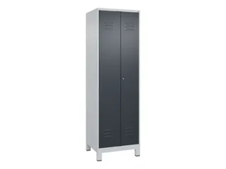 schoonmaakkast,HxBxD 1950x600x500mm,links 4vakken - 1
