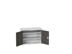 universele kast,HxBxD 600x800x350mm,2xStalen bodem,romp RAL7035