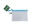 Pochette zip Foldersys EVA A6 bleu pastel