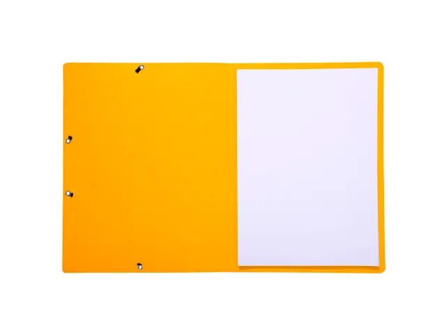 Elastomap zonder klep glanskarton 355gm² A4-Geel