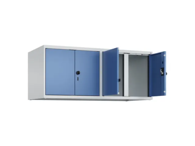 opzetkast,v. locker voor scheiding van kleding,4vak.,vak B 300mm