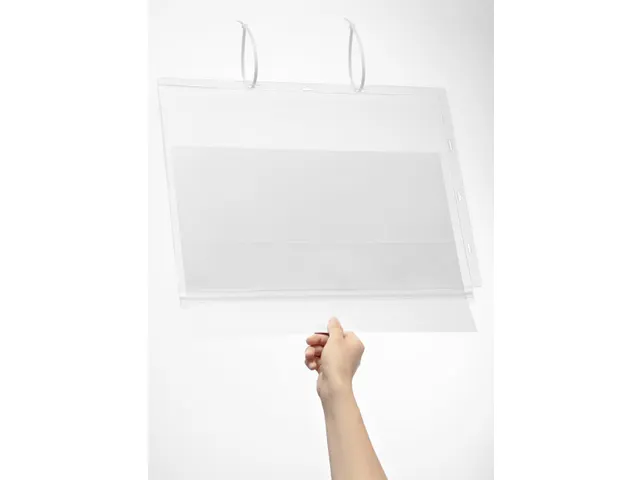 Pochette d'affichage étanche A3 Transparent Fixation serre-câbles 5p