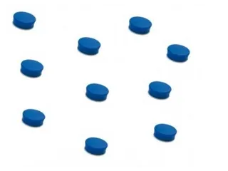 Memomagneten Smit Visual Rond 30mm Blauw 10 stuks - 2