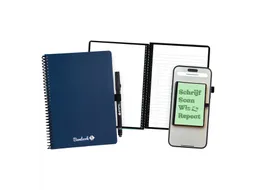 Notitieboek Bambook Navy A5 lijn 40pagina's uitwisbaar blauw