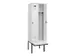 locker met bank,voor scheiding van kleding,HxBxD 2120x600x815mm,2vak