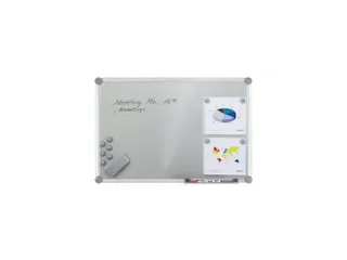 Whiteboard 2000 MAULpro 90x180cm Complete set Silver - 2