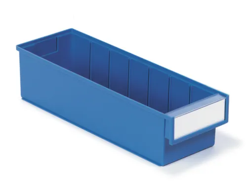 stellingbak,HxBxD 100x132x400mm,PP,blauw