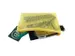 etui A6 PVC-vrij geel transparant met ritssluiting
