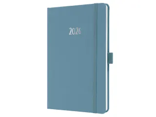 Weekagenda Feel A5 2026 (NL/FR/EN/DU) Powder Blue Hardcover - 2