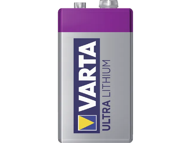 Batterij Varta Ultra lithium 9Volt
