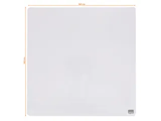 Nobo magnetische droog uitwisbare Mini Whiteboard tegel 36x36cm Wit - 4