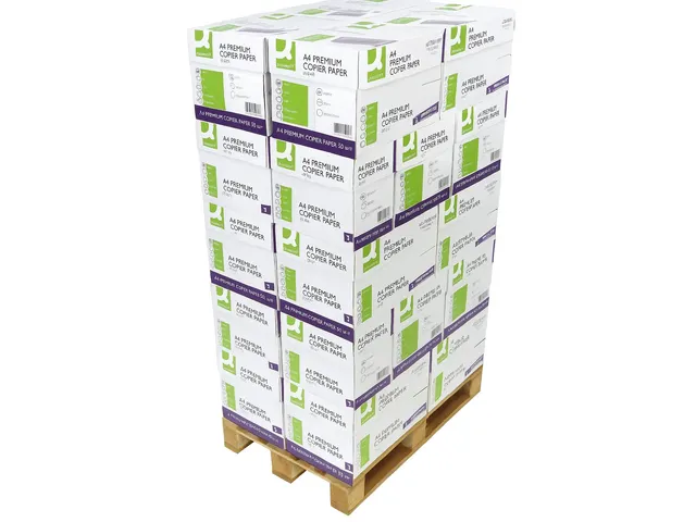 Q-CONNECT Premium kopieerpapier A4 80 Gram Pallet a 200 Pak