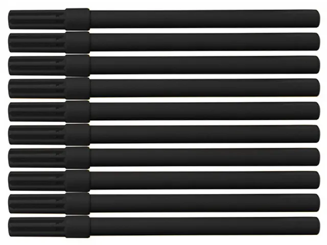 Viltstift 1mm 10 stuks zwart