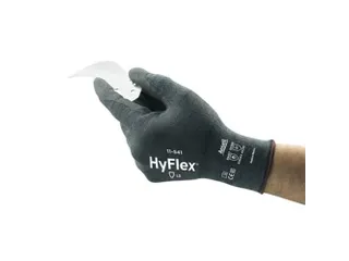 Ansell HyFlex 11-541 snijbestendige handschoenen, zwart, maat 9, 144 p - 1