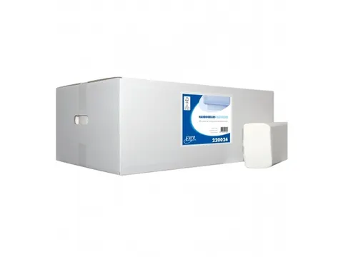 Handdoekpapier 220024 Euro Multifold verlijmd CEL 2-Laags 24x20.6cm
