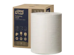 Reinigingsdoek Tork W1-W2-W3 Premium 1-laags 450 vel wit 197270