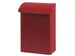 Wandbrievenbus 29cm Rood Staal