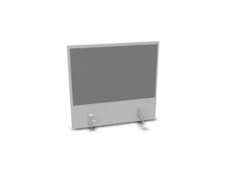 opzetpaneel bureau aanbouw achter MP-lichtgrijs BN8078-grijs 600mm - 1