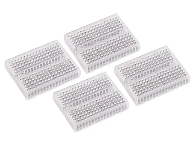 SET Mini Breadboards - 170 Insteekpunten - 4 ST.
