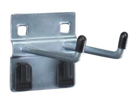 double crochet p. plaque de rangement perforée L 75mm