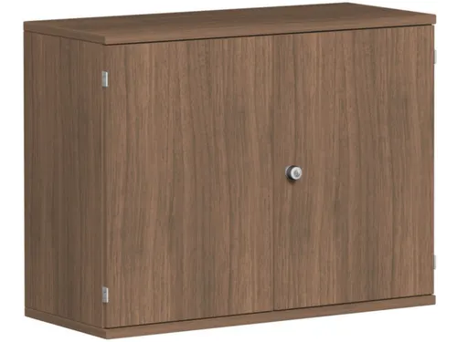 kantoorkast,HxBxD 770x1000x430mm,decor romp noten,decor front noten