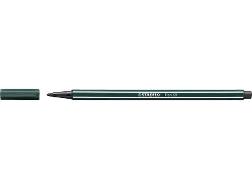 Viltstift STABILO Pen 68/63 medium aardegroen