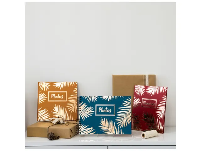 Fotoalb spir 50p.zwr t 32x22cm PALMA blw