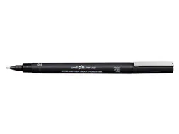 Fineliner Uni-ball Pin 0.6mm zwart