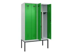 PBM-locker,HxBxD 2120x1200x500mm,4vak,vak B 300mm,cil.-slot