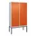locker voor scheiding van kleding,HxBxD 2120x1200x500mm,4vak