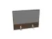 panneau de rehausse,p. table de bureau,NV brun caryer,BN8078-gris