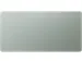 Tableau en verre mat 100x200cm Sage vert clair coins arrondis