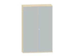 Kantoorkast 1920x1200x430mm Decor Romp Esdoorn Decor Front Lichtgrijs - 1