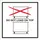 Etiket DO NOT LOAD ON TOP 1000 etiketten Rol 100x100mm