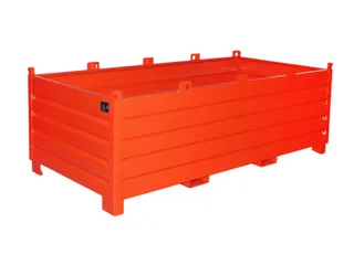 Systeem-Stapelcontainer Rood 850x2400x1200mm 2250kg Inhoud 2m³ - 1