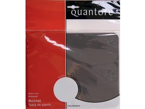 Muismat Quantore 230x190x6mm grijs